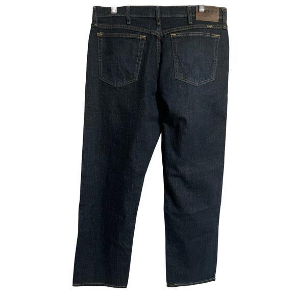 Wrangler Mens Relaxed Fit Blue Denim Jeans Size 34x30 - Picture 1 of 8